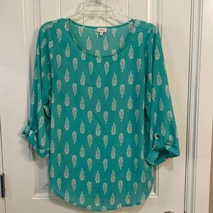 Pixley feather shirt